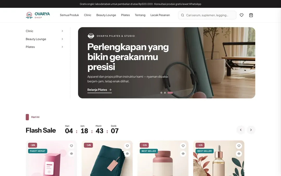 Ovarya Shop